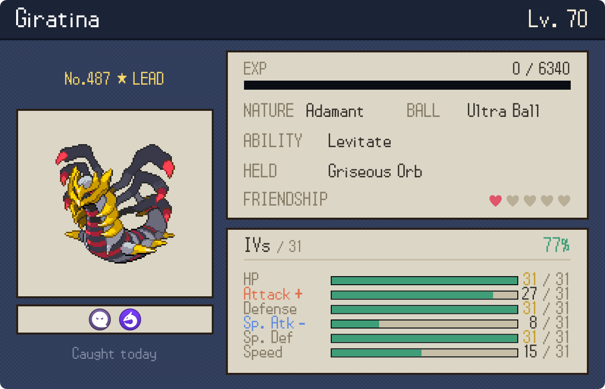 The Sinnoh Update — Formes