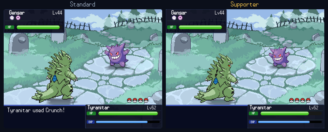 You can support the Bot now! Plus some new changes and fixes!: Animated battles
