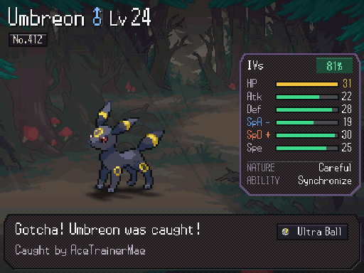 The Visual Overhaul. Almost every screen in the game is new!: For supporters, with the special catch background.