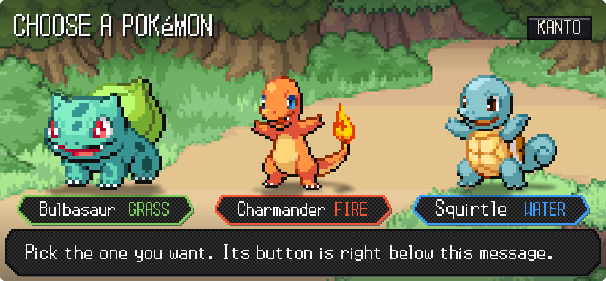 The Visual Overhaul. Almost every screen in the game is new!: Where everyone starts.