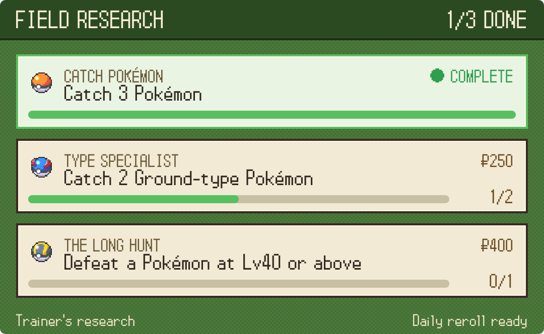 Unova arrives, and the Trainer Circuit Opens!: Research pays properly now